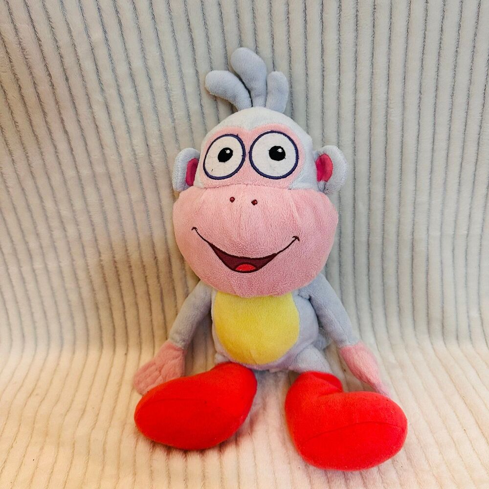Vintage Dora the Explorer Boots The Monkey 10" Plush